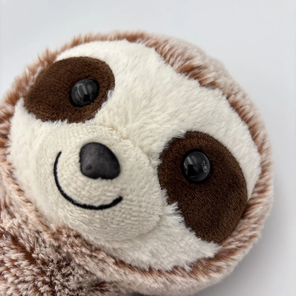 The Manhattan Toy Company Woodlanders Hazel Sloth Plush Toy Sitting